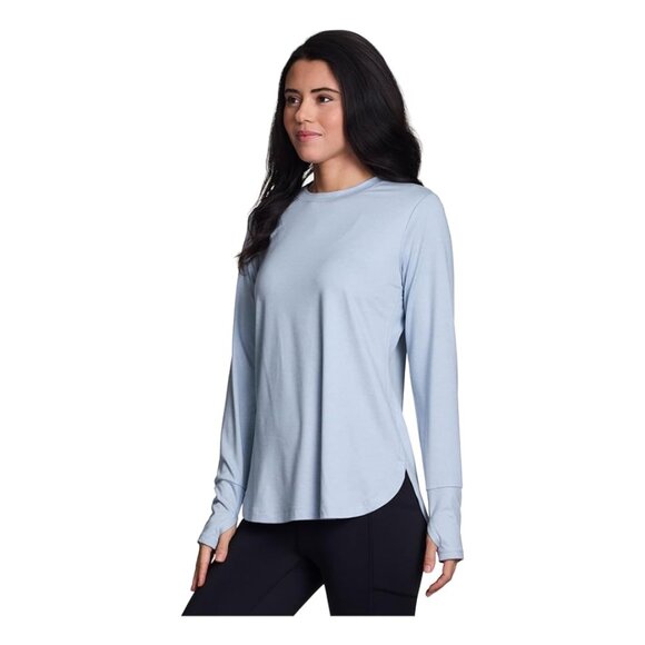 RBX Active Fashion Athletic Long Sleeve Super Soft T Shirt Top Women's Size L - Picture 4 of 16